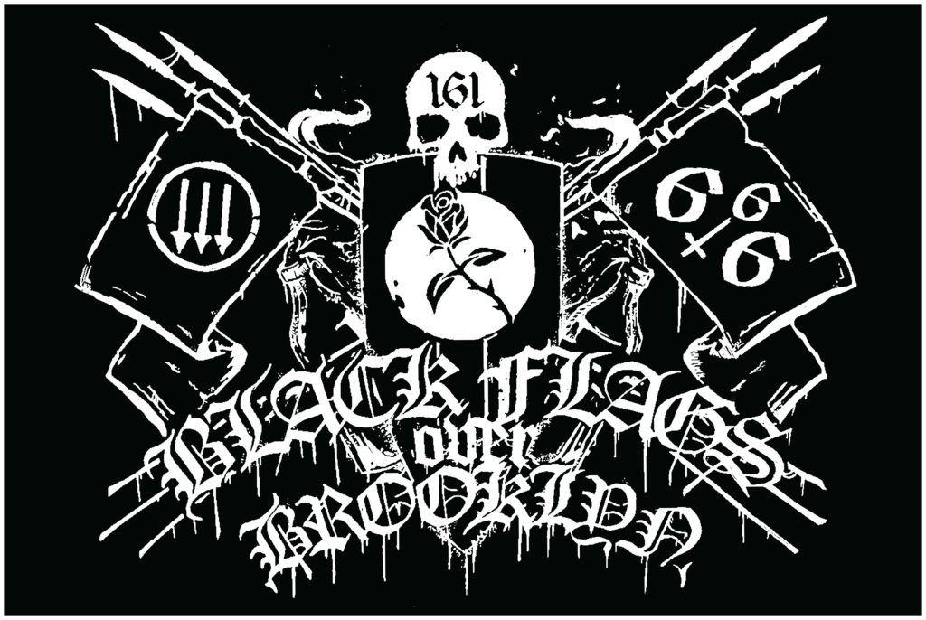 The Interview Black and White Logo - Exclusive Interview: Black Flags Over Brooklyn's Kim Kelly