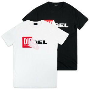 Diesel Logo - DIESEL T-SHIRTS - DIESEL DIEGO-QA LOGO TEE - BLACK/WHITE ...