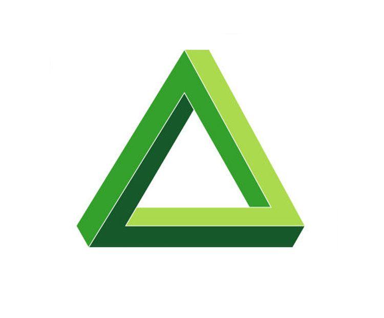 Green Triangle Logo - Love and Fear: A Study in Intermediate Gematria – GalEinai ...