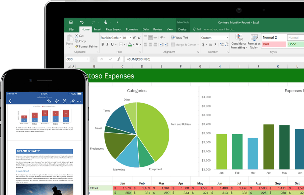 Office Mobile Apps Logo - Office 365 mobile apps for iOS | Word, Excel, PowerPoint