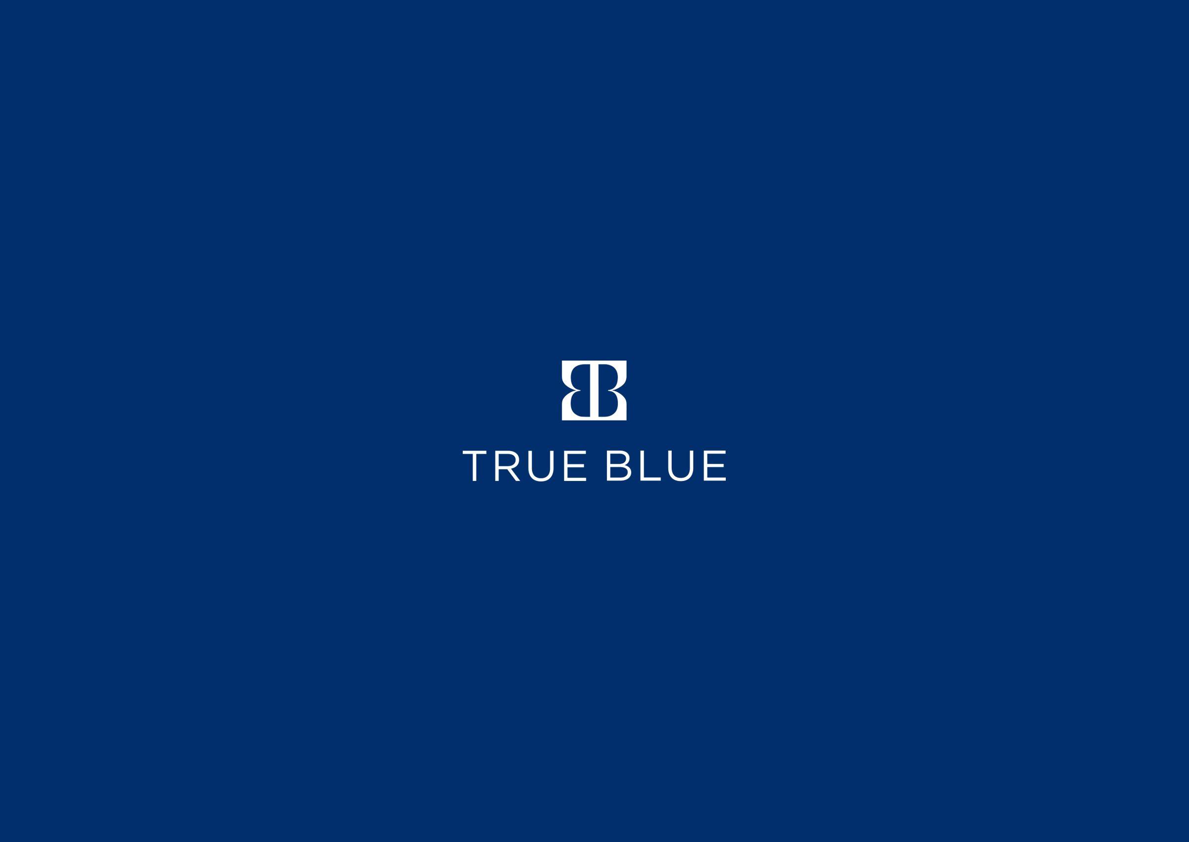 True Blue Logo - True Blue — Bhagyashri Tamboli