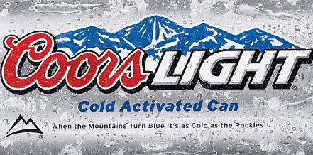 Blue Mountains Coors Light Logo - Coors Light