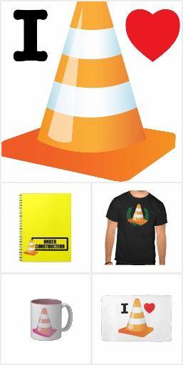 Construction Cone Logo - A Colourful Collection of Road Safety Highway Construction Striped ...