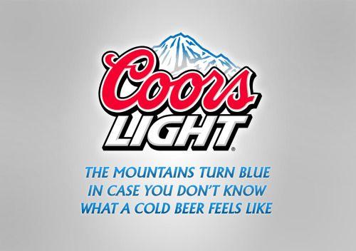 Blue Mountains Coors Light Logo - coors light Archives - HyattWard Advertising