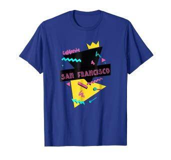 90s Clothing and Apparel Logo - Amazon.com: San Francisco T-Shirt - 90s Clothing & Apparel: Clothing