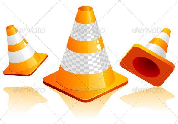 Construction Cone Logo - Traffic Cone. Fonts Logos Icons. Icon Illustrations