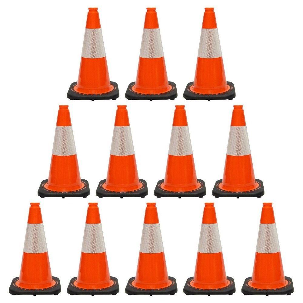 Construction Cone Logo - Name Logo A Orange Cone & Vector Design