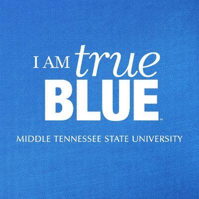 True Blue Logo - True Blue MTSU (@MTSU) | Twitter