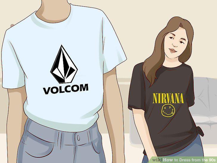 90s Clothing and Apparel Logo - How to Dress from the 90s (with Pictures) - wikiHow