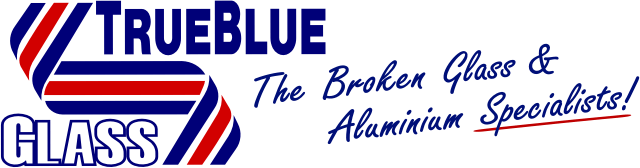 True Blue Logo - Glass & Aluminium replacement & repair in Brisbane,Gold Coast & Ipswich
