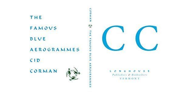 Famous Blue and White Logo - Famous Blue Aerogrammes (2016): Cid Corman, Bob Arnold ...