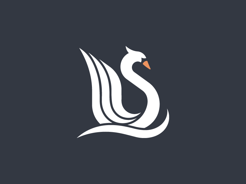 Gray Swan Logo - Swan Logo by Stefan Kitanović | Dribbble | Dribbble