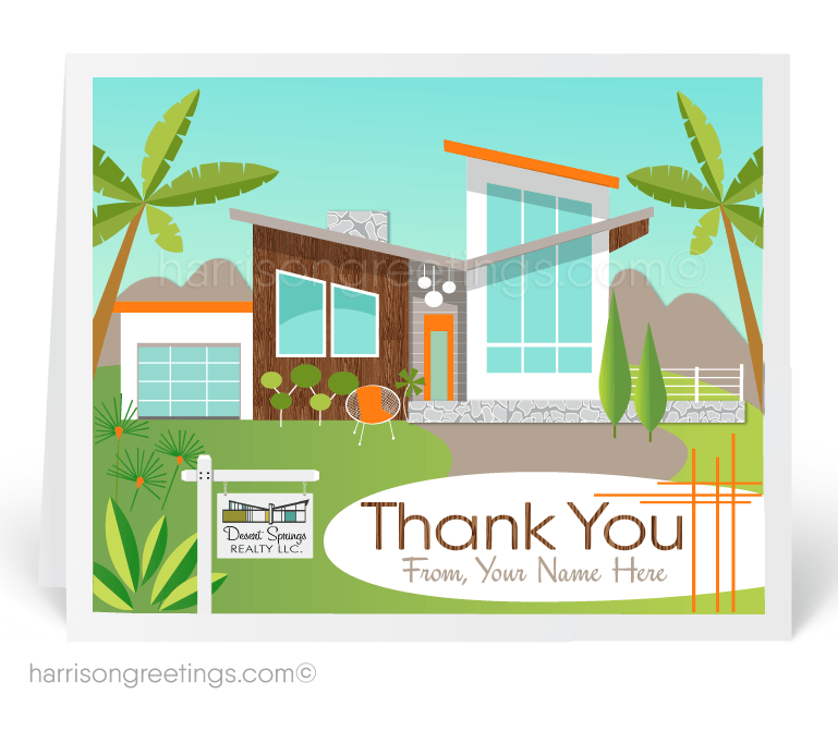 Century Real Estate Logo - Realtor Thank You Cards : Harrison Greetings, Business Greeting ...