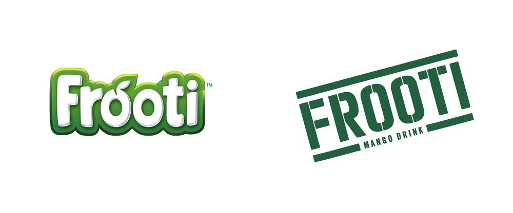 Walsh Logo - Brand New: New Logo, Packaging, and Brand Campaign for Frooti