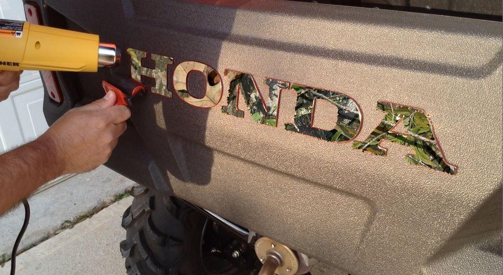 Camo Honda Logo - GRAPHIC kit camo patterns available Pioneer Forum