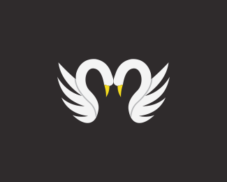 Gray Swan Logo - swan logo Designed