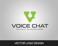 Voice Chat Logo - Voice Chat Logo Designed by shoji | BrandCrowd
