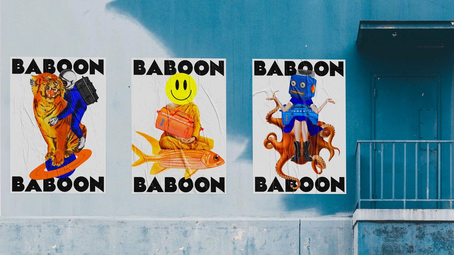 Walsh Logo - Brand New: New Logo and Identity for Baboon by Sagmeister & Walsh