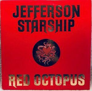Red Octopus Logo - Jefferson Starship Octopus (Grunt BFL1 0999) 1975