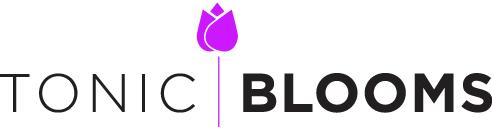 Flowers Bloom Logo - Tonic Blooms Flower Delivery On Demand