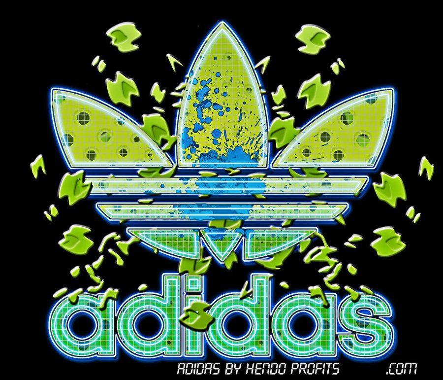 AWSOM Adidas Logo - Awesome colorful adidas logo image. Adidas❤