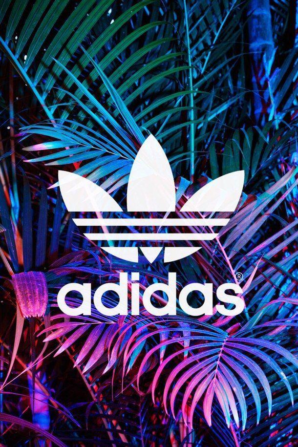 AWSOM Adidas Logo - adidas, iphone, iphone wallpaper, purple, tumblr, wallpaper ...