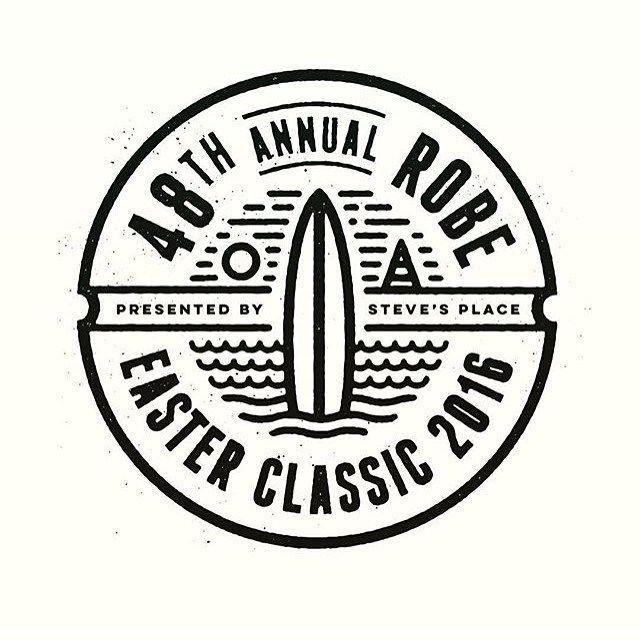 Old Surf Company Logo - Robe Easter Classic 2016 by Mat Hede. Graphic Design // Typography