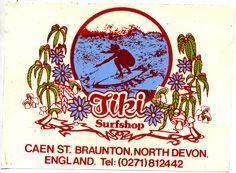 Old Surf Company Logo - Best Old Tiki Surf Logos image. Surf logo, Retro surf, Vintage surf