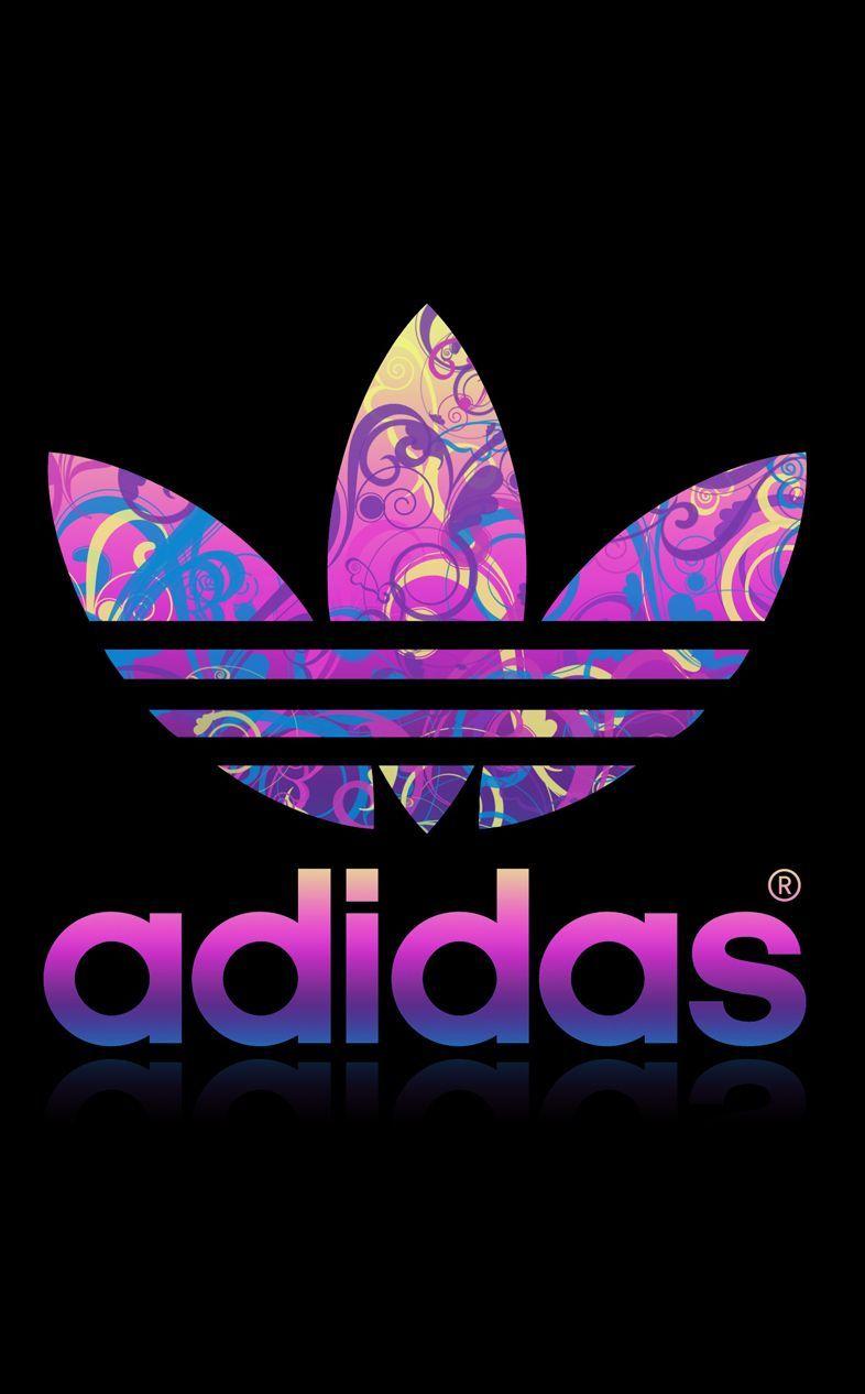 Purple Adidas Logo - Ella Richards on | adidas | Wallpaper, Iphone wallpaper, Cute wallpapers