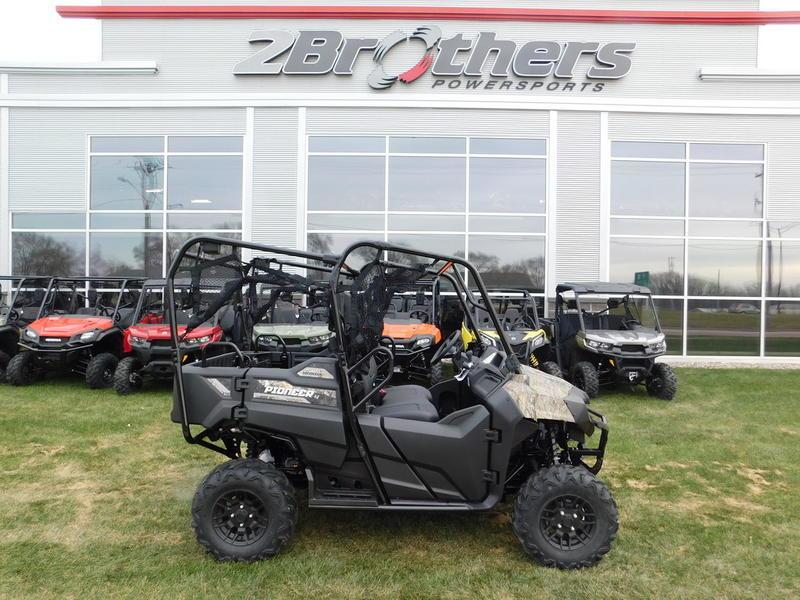 Camo Honda Logo - 2019 Honda Pioneer 700-4 Deluxe Honda Phantom Camo, Onalaska ...