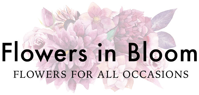 In Bloom Flower Logo - Parkesburg Florist | Flower Delivery by Flowers In Bloom