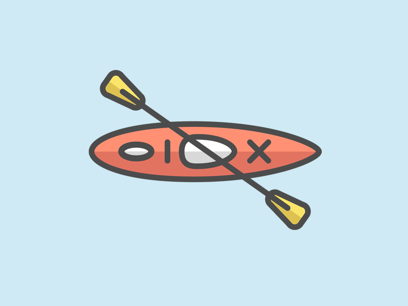 Kayak Logo - Project Kayak Logo by Jon Eckert | Dribbble | Dribbble