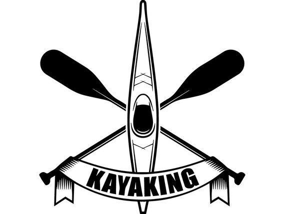 Kayak Logo - Kayak Logo 25 Kayaking Canoe Canoeing Rafting Water Paddle | Etsy