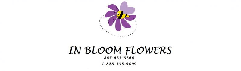 In Bloom Flower Logo - In Bloom Flowers - Whitehorse YT Y1A 2B2