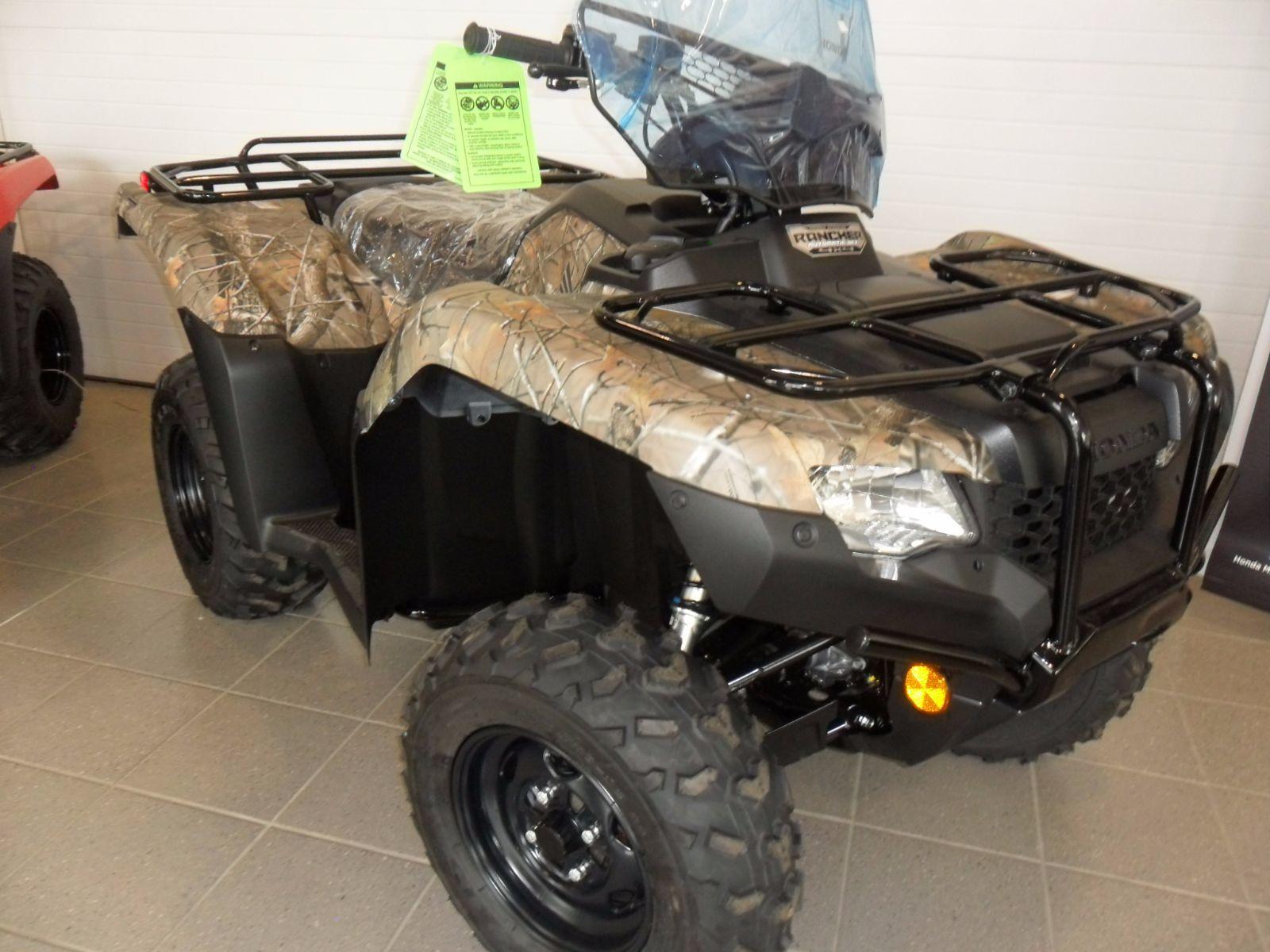 Camo Honda Logo - New 2017 Honda TRX420FA6 $50.01 WEEKLY! FULLY LOADED ATV! CAMO! for ...