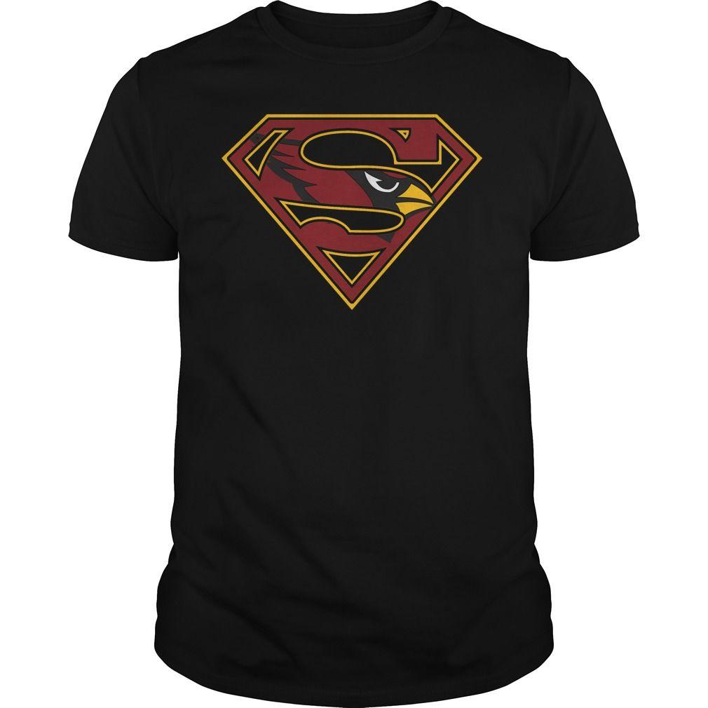 Cardinals Superman Logo - Arizona Cardinals Superman Logo T-Shirt - Buy T-Shirts | TeeNaviSport