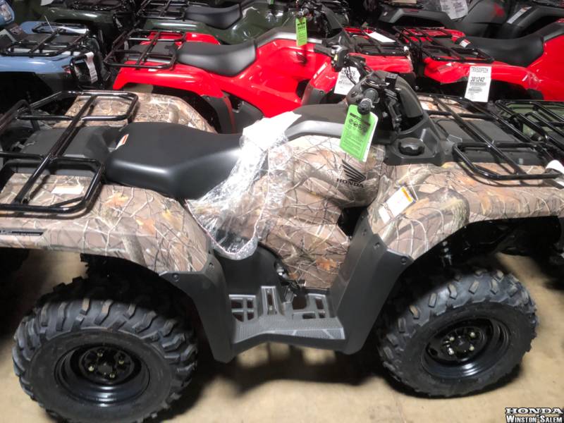 Camo Honda Logo - 2018 Honda® FourTrax Rancher 4x4 Automatic DCT IRS EPS Honda Phantom ...