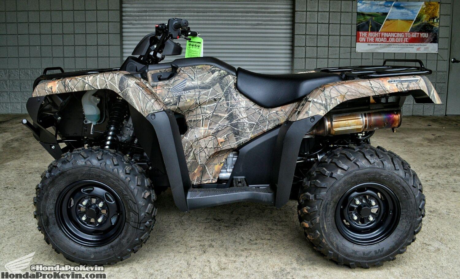 Camo Honda Logo - Honda Rancher 420 DCT / IRS ATV Review & Specs