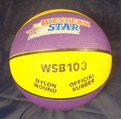 Offical Western Star Logo - Western Star Basketball Purple Yellow