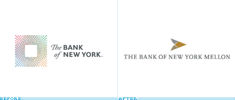 BNY Mellon Logo - Brand New: Goodbye, Beautiful; Hello, Weird Name