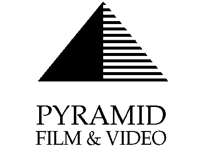 Black and White Triangle with Eye Logo - LOGOS: PYRAMID (Illuminati all-seeying eye logo of horus sun symbolism)