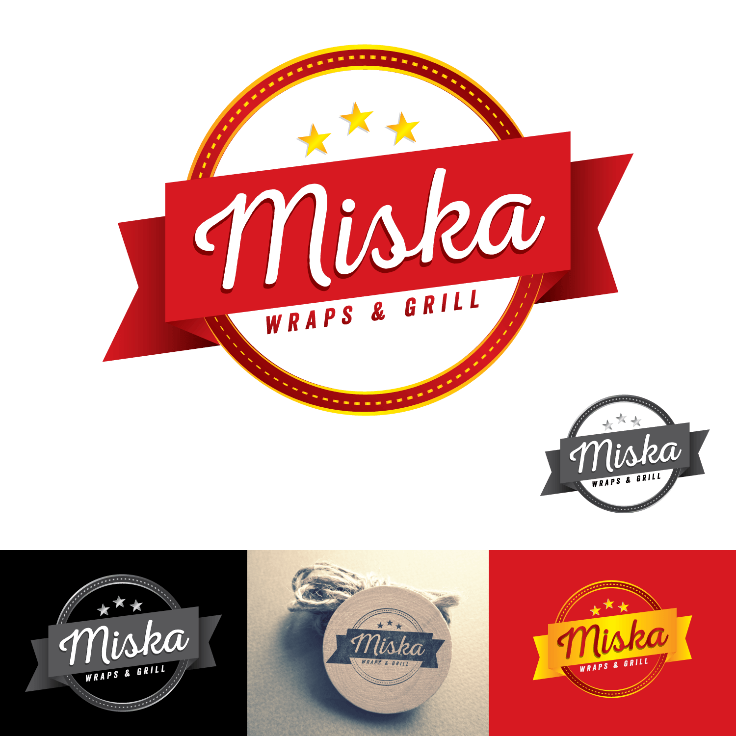 American Restaurant Logo - Colorful, Economical, American Restaurant Logo Design for Miska ...