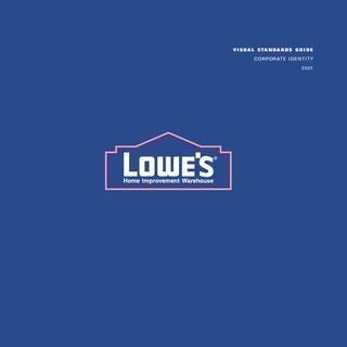 Lowe's Graphics Logo - Lowes Corporate Identity Brandbook
