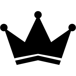 Black Crown Logo - Black crown 3 icon - Free black crown icons