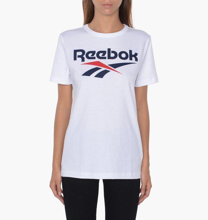 Reebok Vector Logo - Reebok Vector Logo Graphic Tee. White. Short sleeved. AZ6931