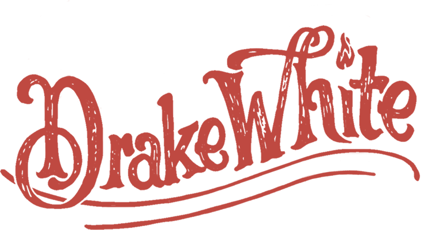 Drake Logo - Drake White Website