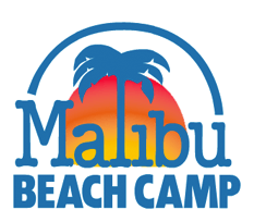 Beach Camp Logo - Malibu Beach Camp