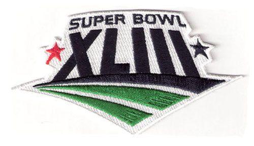 XLIII Logo - 2009 NFL Super Bowl XLIII Jersey Patch | eBay