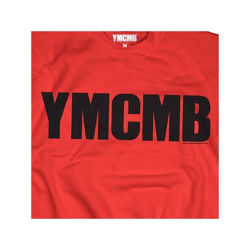 YMCMB Logo - Sweat Rouge YMCMB logo Noir - boxe.com