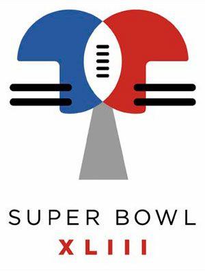 XLIII Logo - Pentagram was one of seven studios asked to redesign the Super Bowl ...